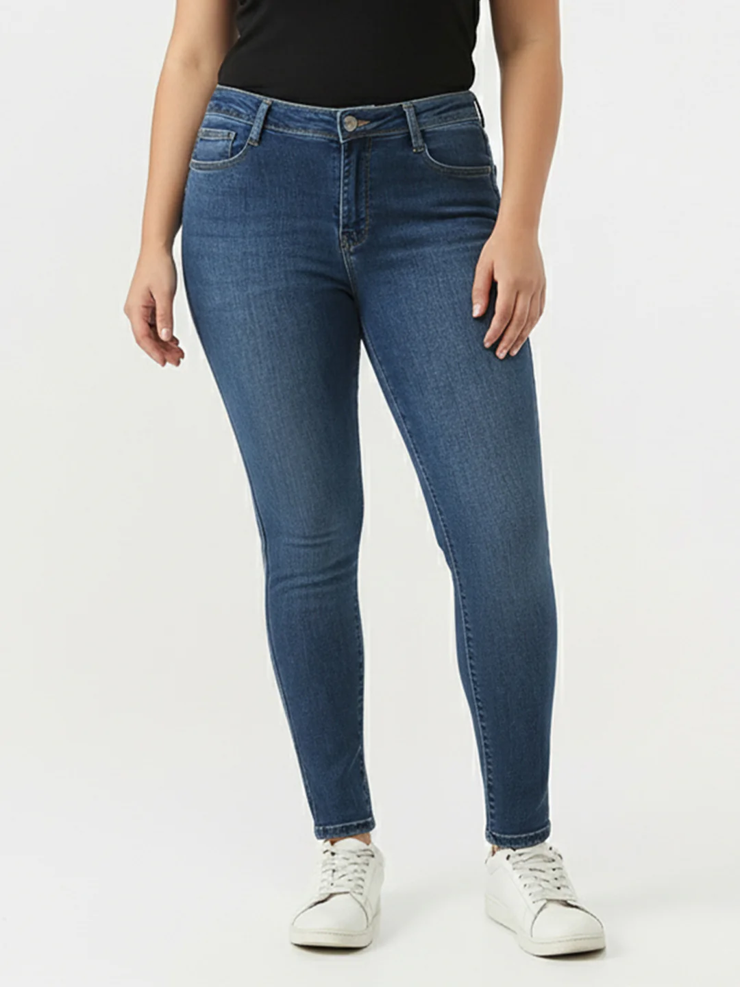 Kraus Kurve Women High-Rise Skinny Fit Jeans - Image 2