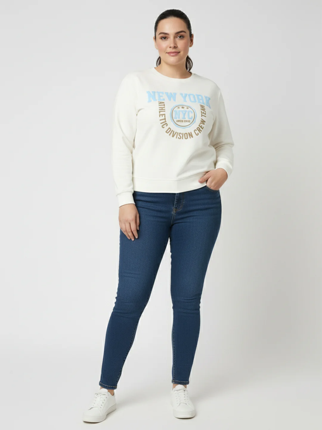 Kraus Kurve Women High-Rise Skinny Fit Jeans
