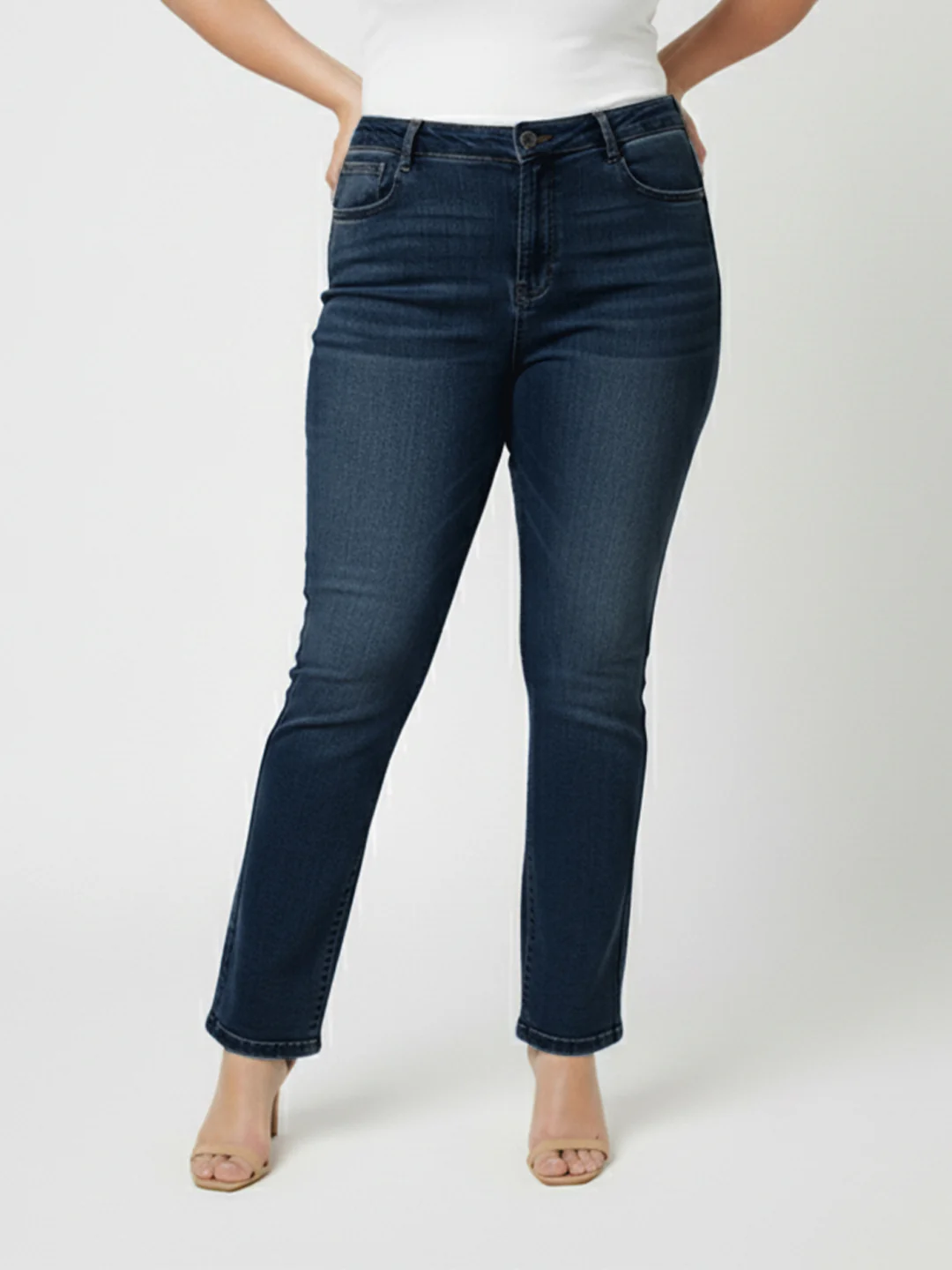 Kraus Kurve Women High-Rise Skinny Jeans - Image 2