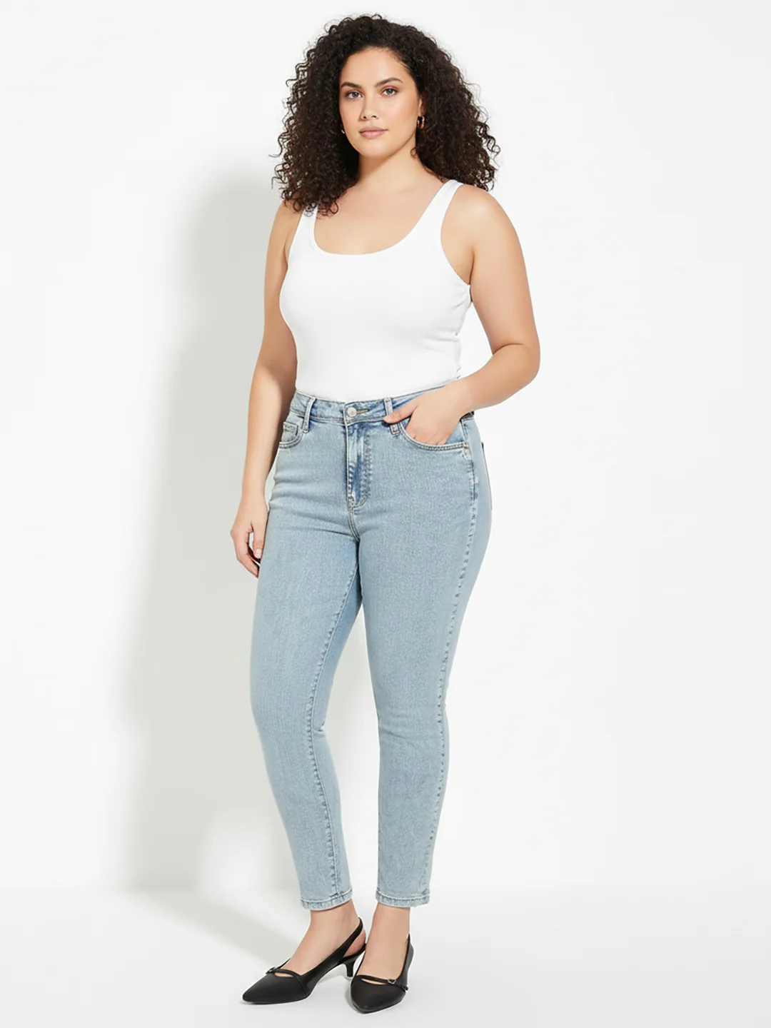 Kraus Kurve Women High-Rise Skinny Jeans