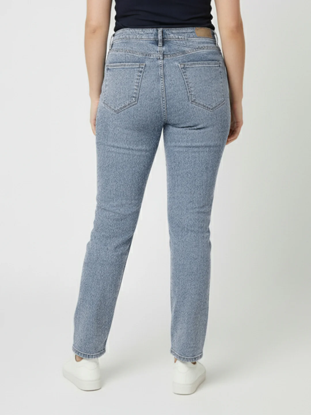Kraus Kurve Women Light Blue High-Rise Flare Jeans - Image 3