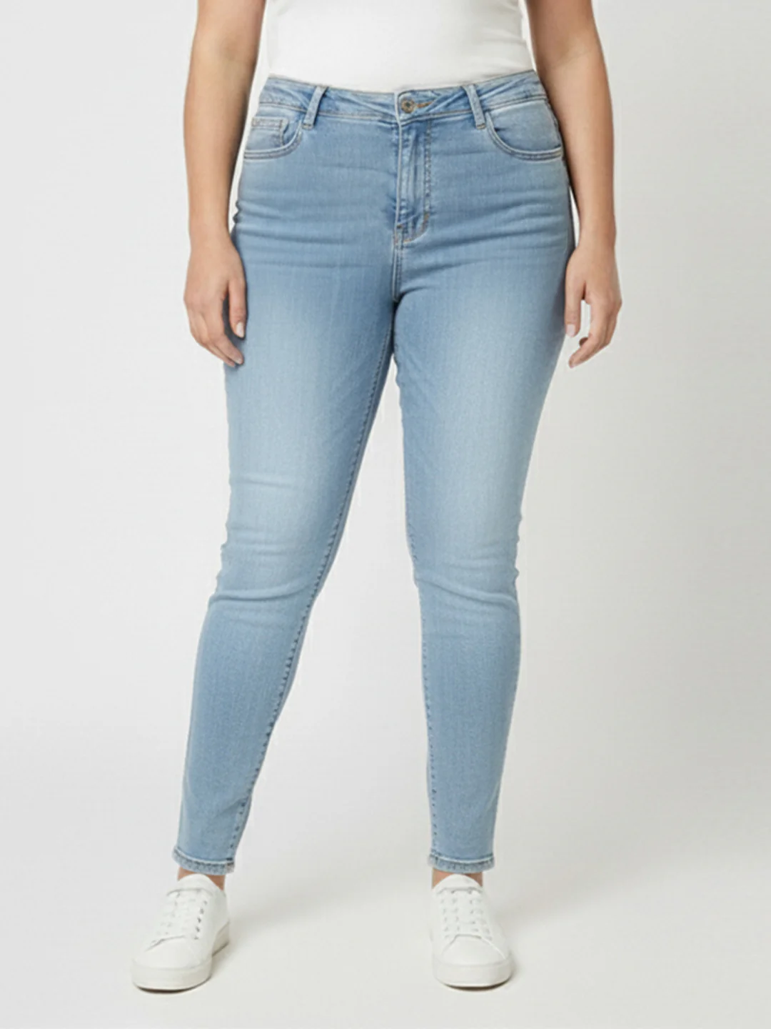 Kraus Kurve Women High-Rise Skinny Fit Jeans - Image 2