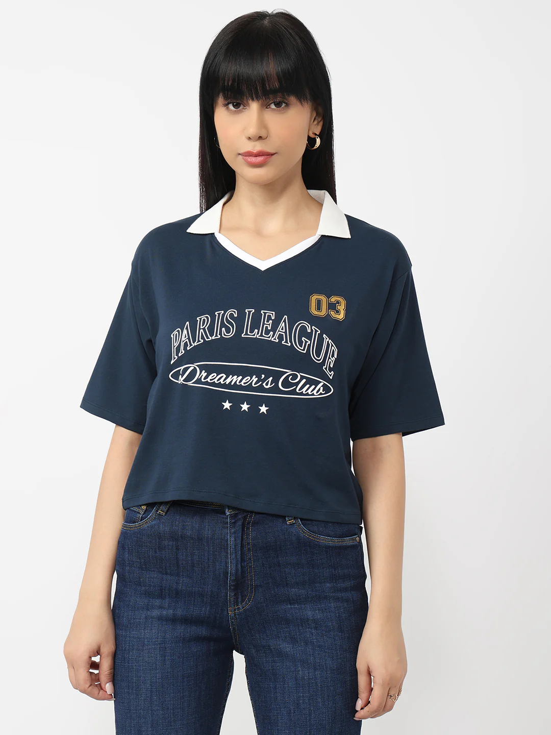 Women Airforce Graphic Crop Tees - Image 2