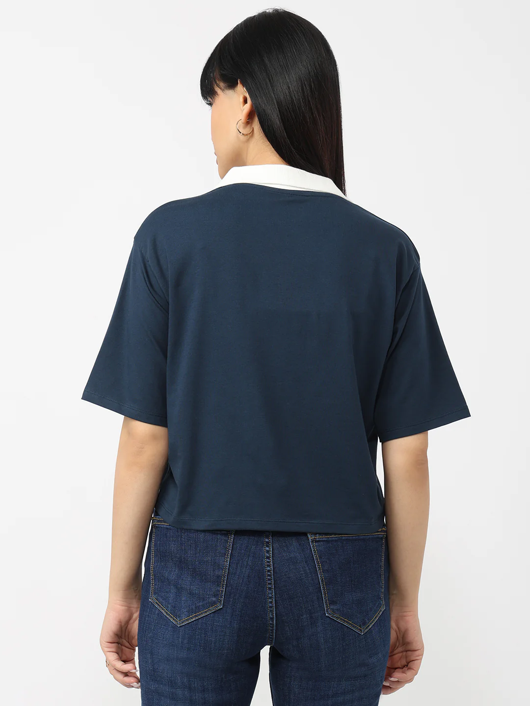Women Airforce Graphic Crop Tees - Image 3
