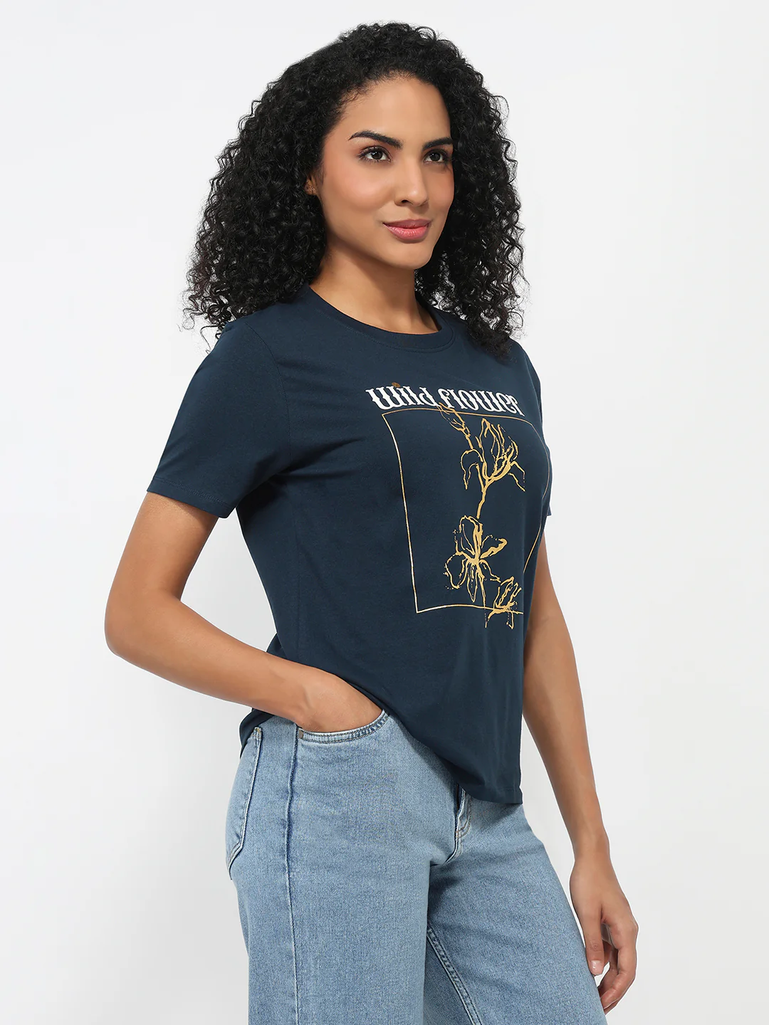 Women Airforce Graphic T-Shirt - Image 5