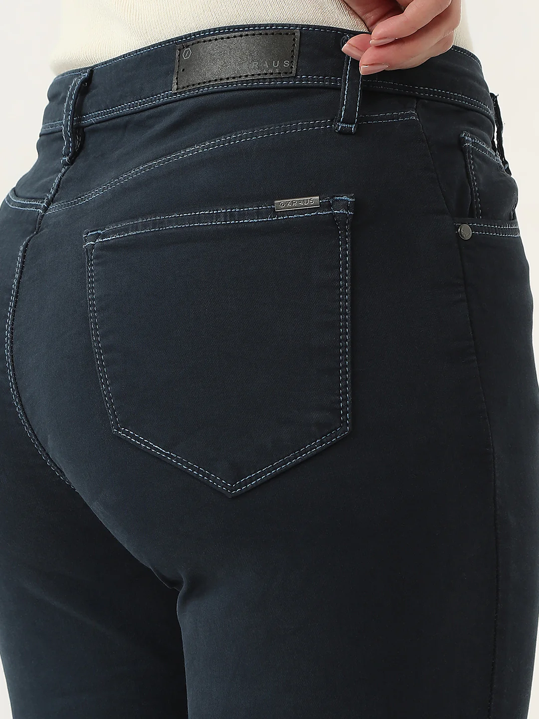 Women Airforce High-Rise Skinny Jeans - Image 6