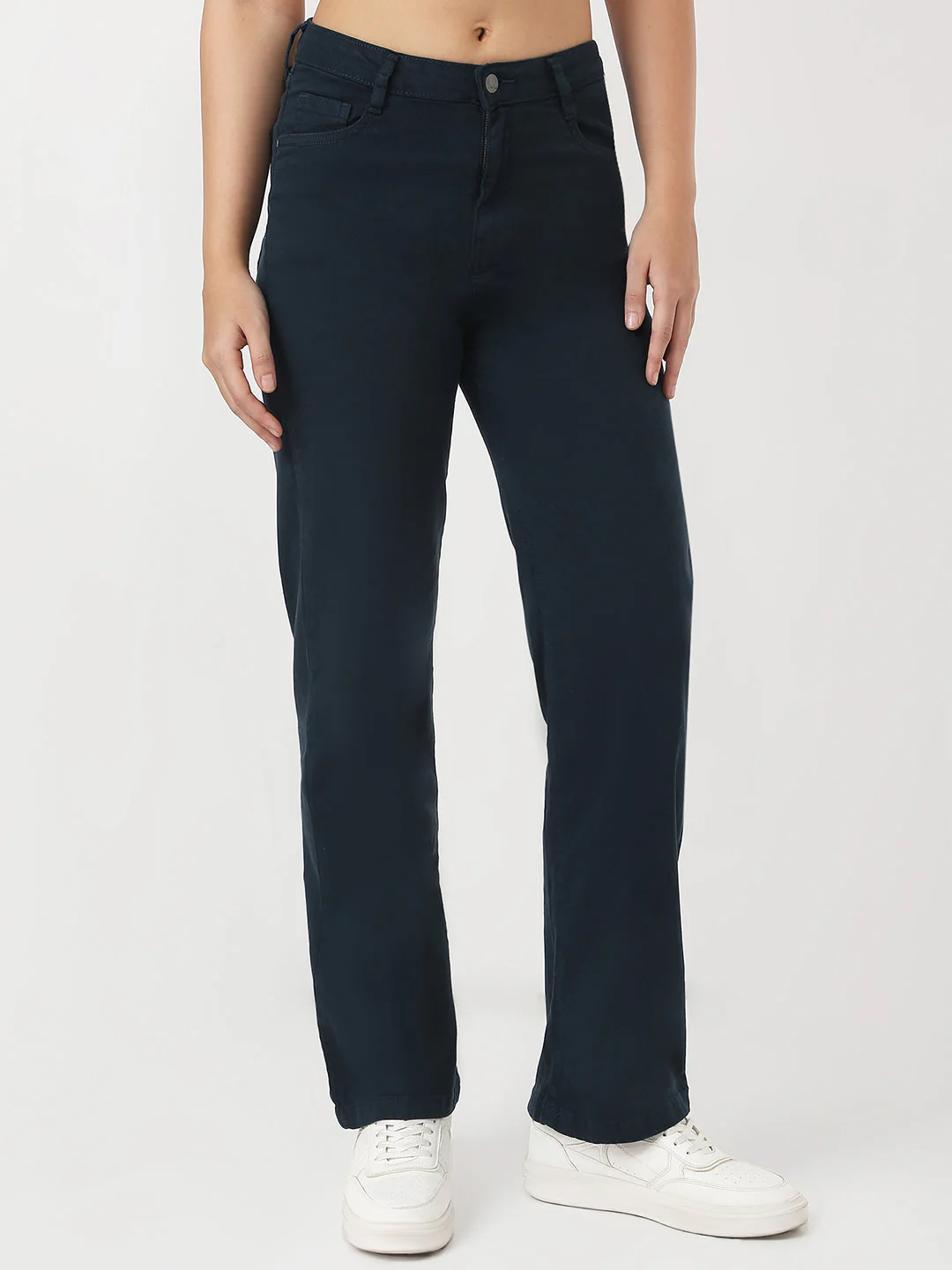 Women Airforce Loose Straight Jeans - Image 2