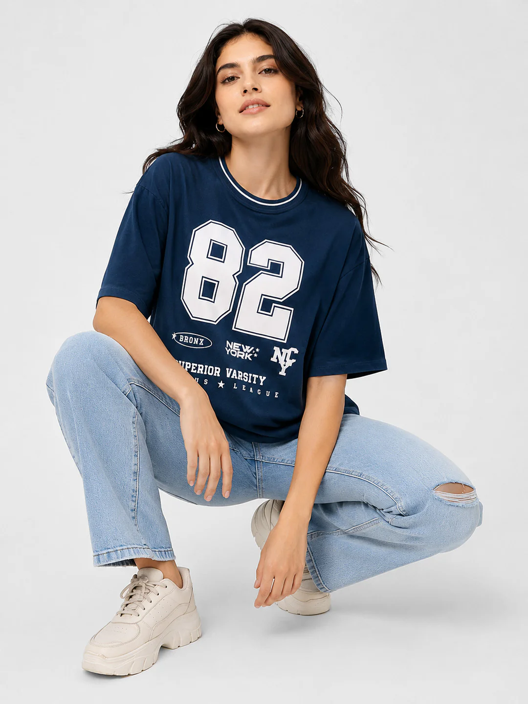 Women Airforce Overshized T-Shirt