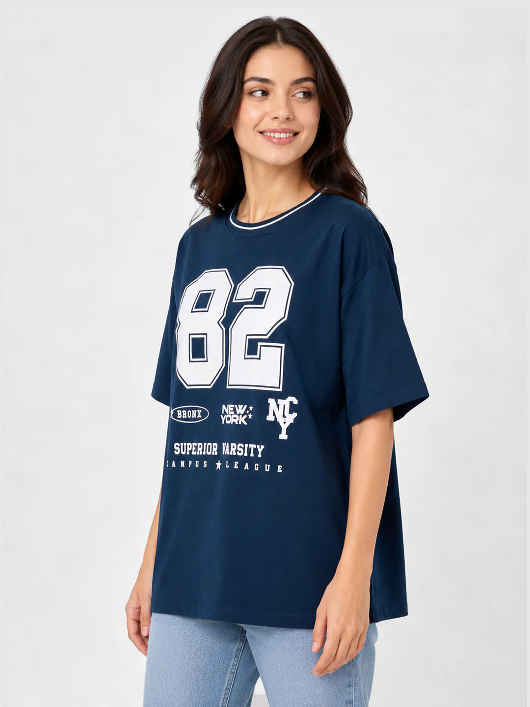 Women Airforce Overshized T-Shirt - Image 5