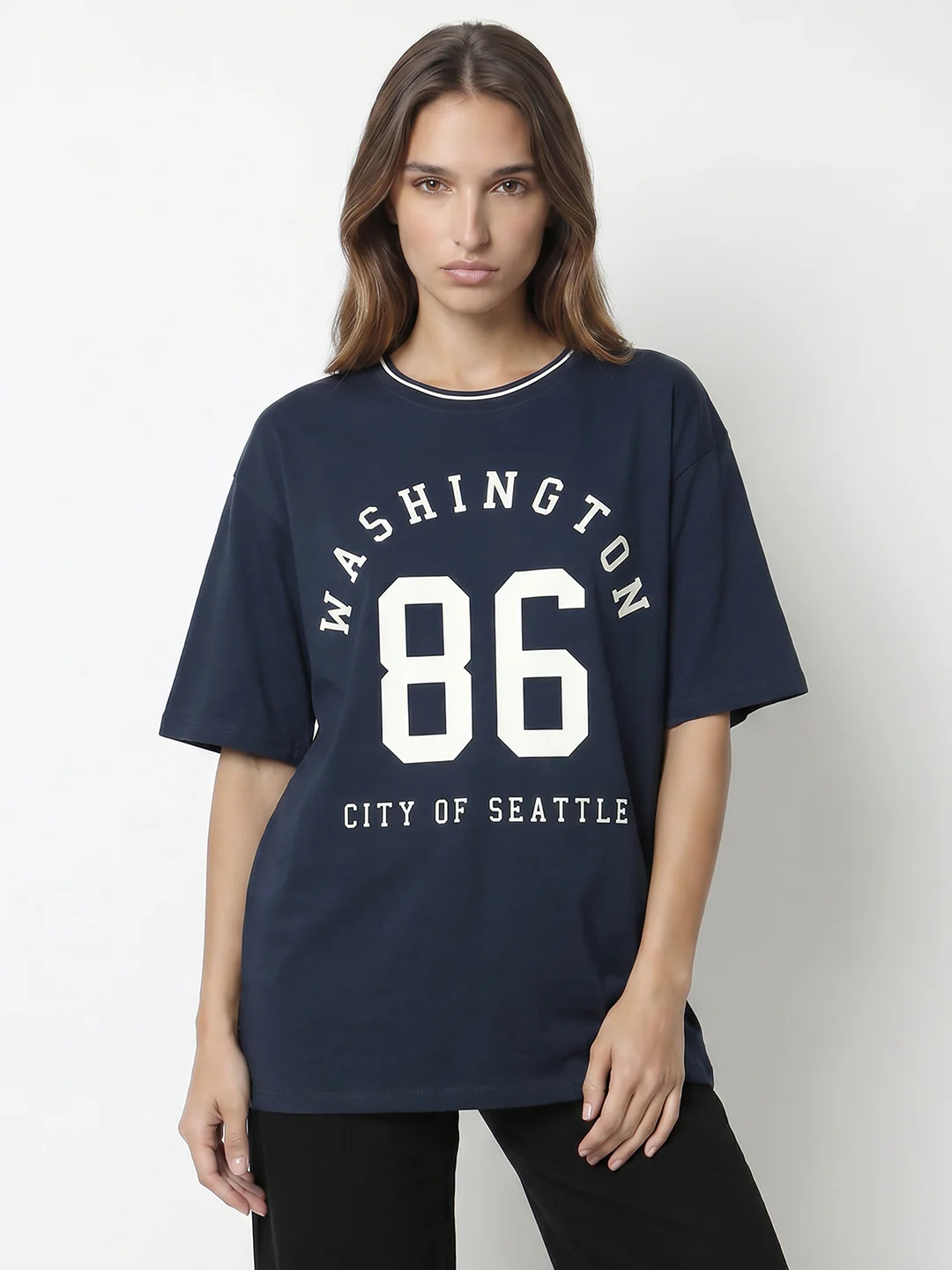 Women Airforce Ovesized T-Shirt - Image 2