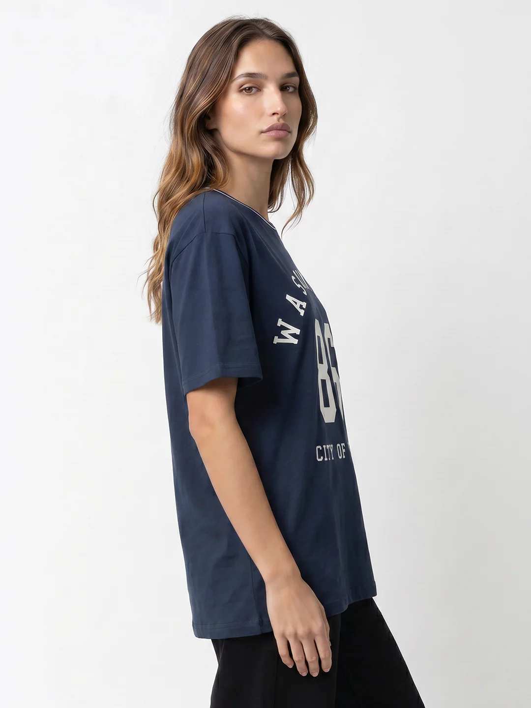 Women Airforce Ovesized T-Shirt - Image 5
