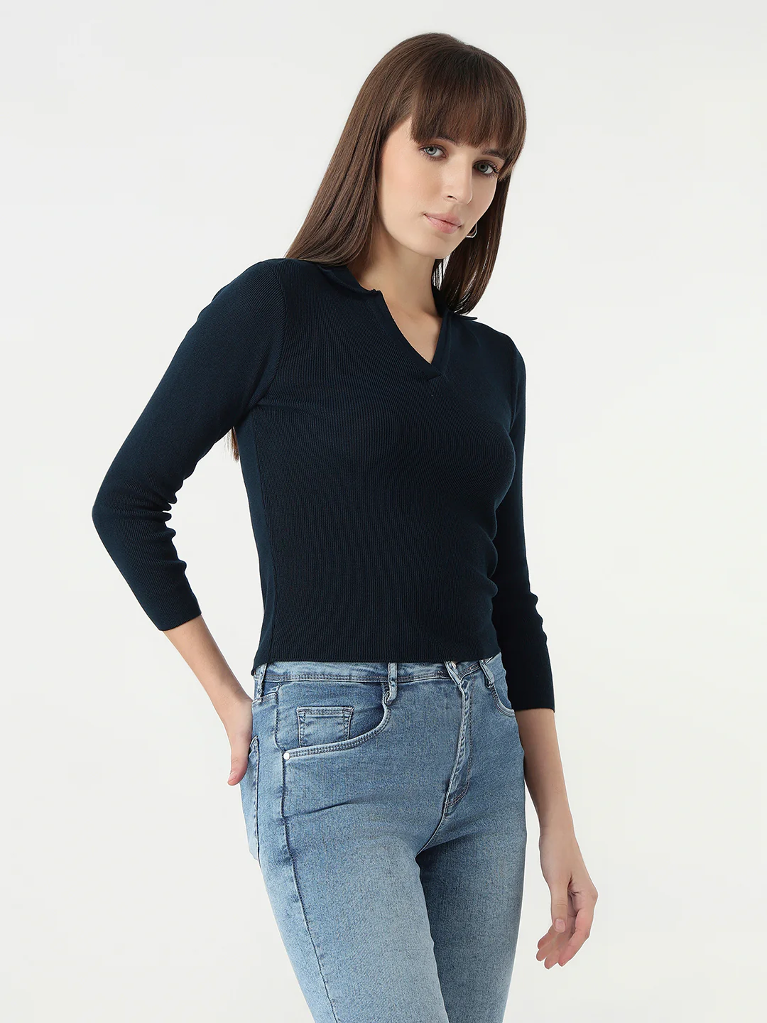 Women Airforce Slim Fit Flat Knit - Image 5