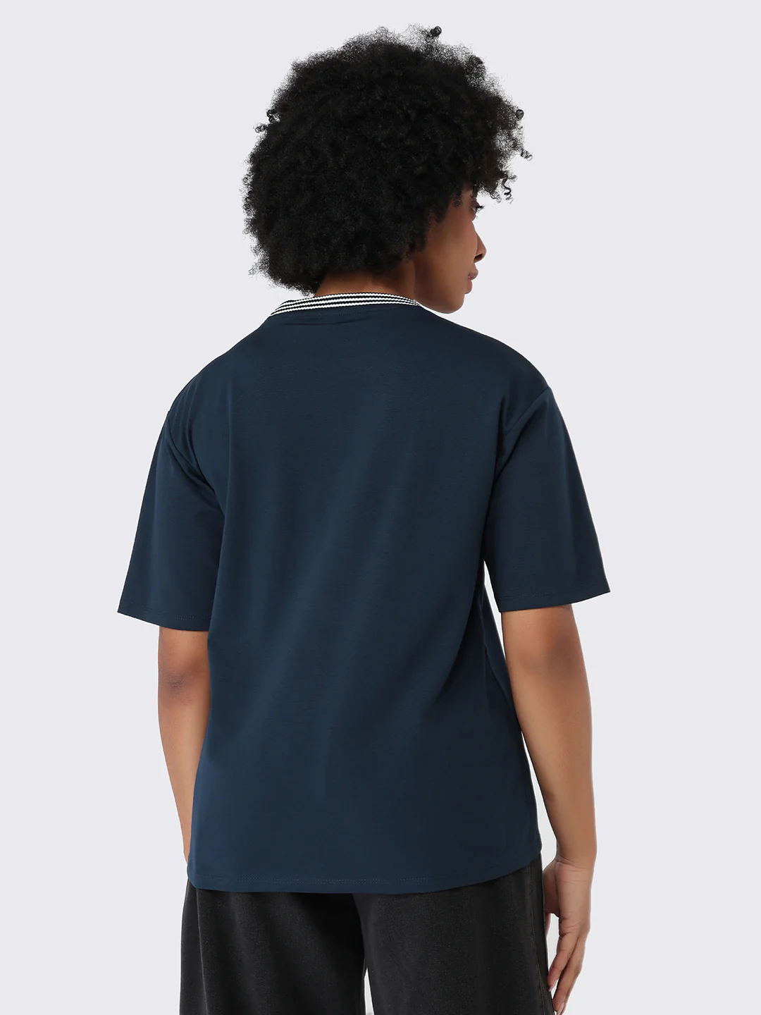 Women Airforce Slim Fit Oversize T-Shirt - Image 3
