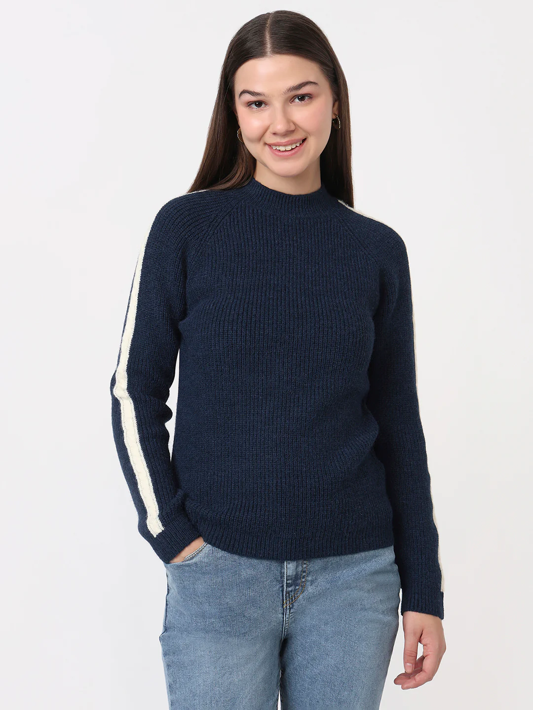 Women Airforce Slim Fit Sweater - Image 2