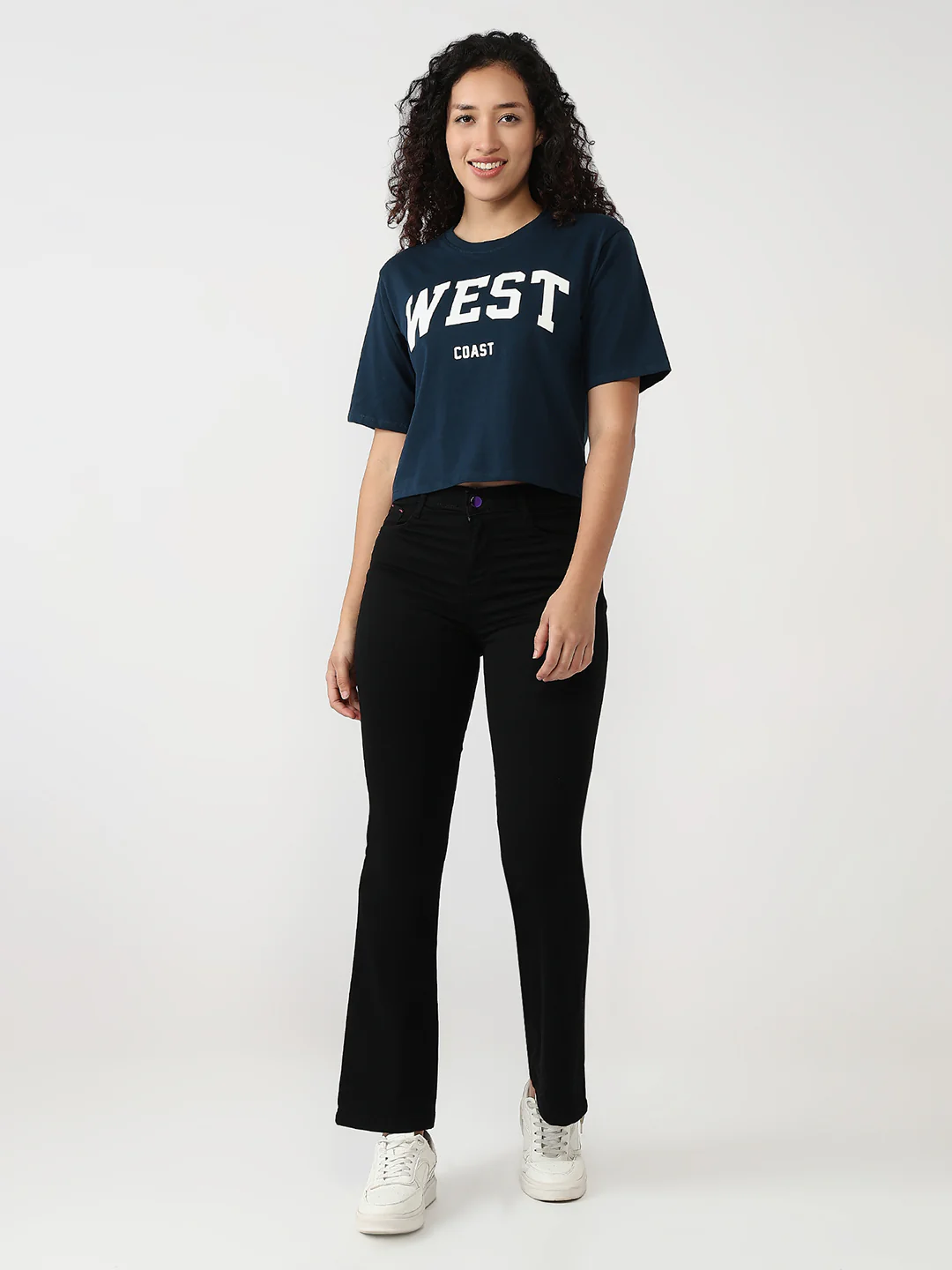 Women Airforce Slim Graphic Crop Tees - Image 3