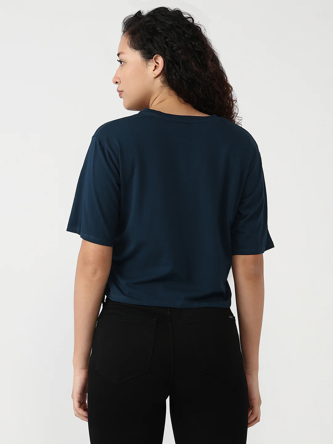 Women Airforce Slim Graphic Crop Tees - Image 4