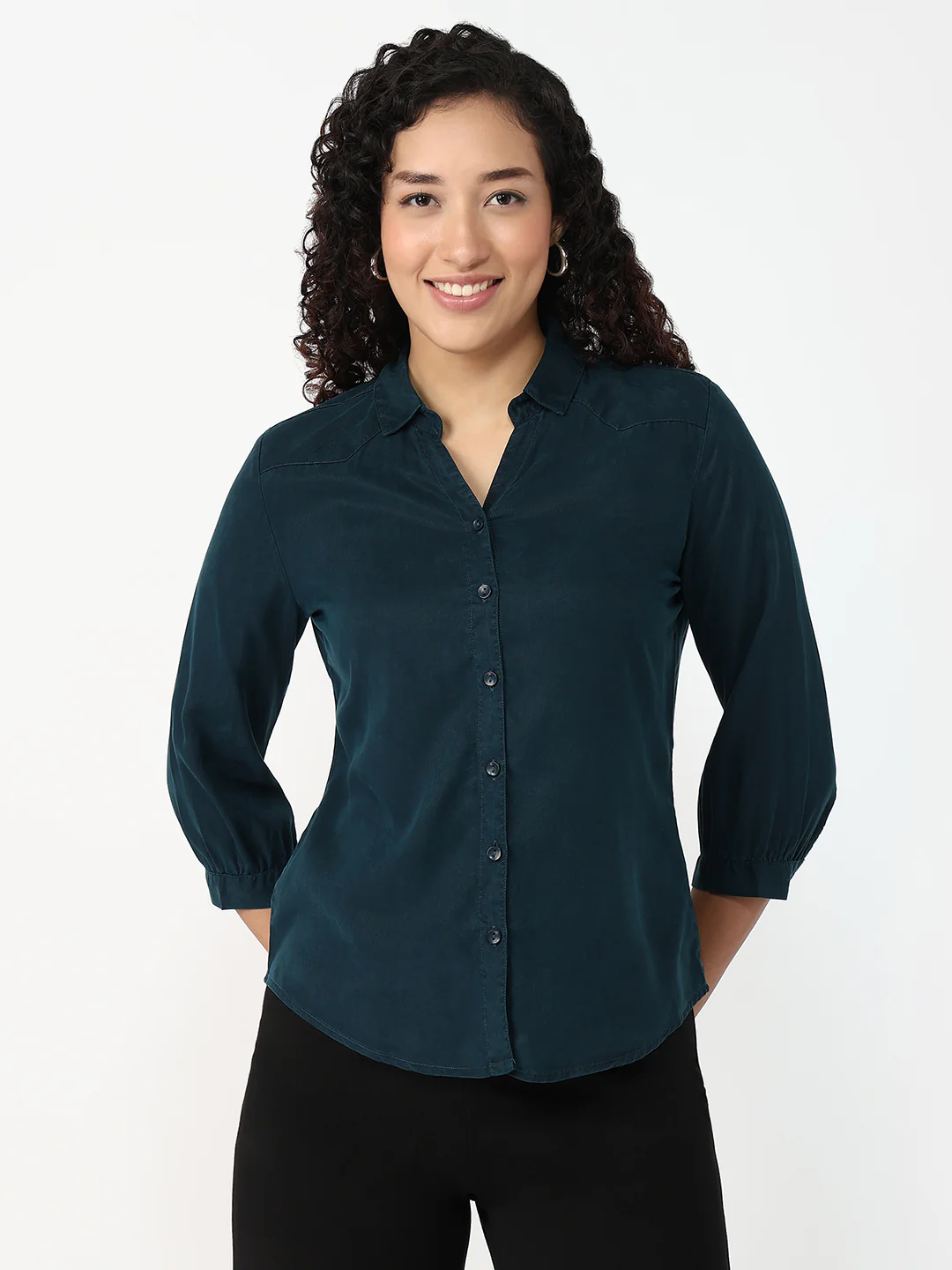 Women Airforce Slim Shirt - Image 2