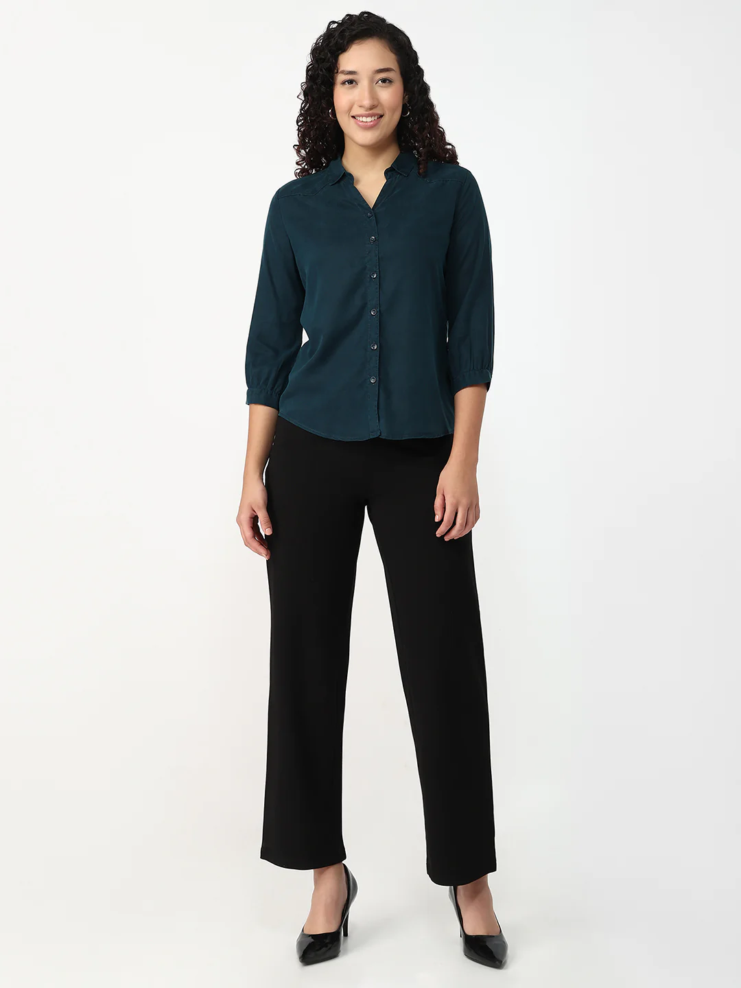 Women Airforce Slim Shirt - Image 4
