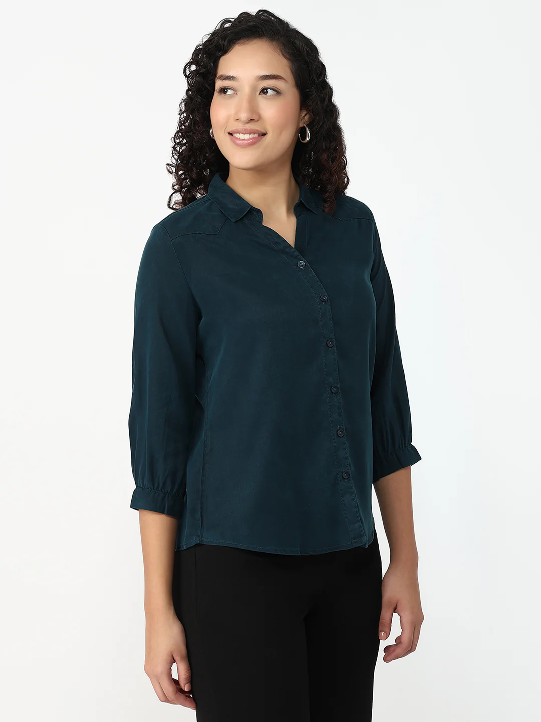 Women Airforce Slim Shirt - Image 5