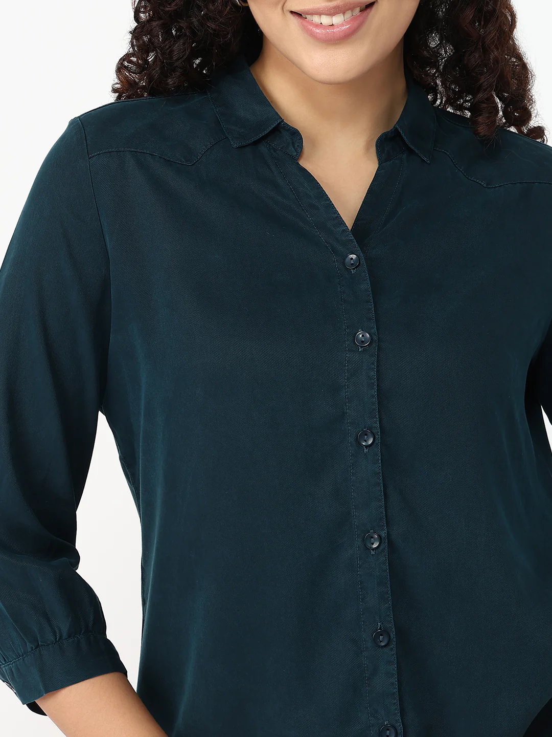 Women Airforce Slim Shirt - Image 6