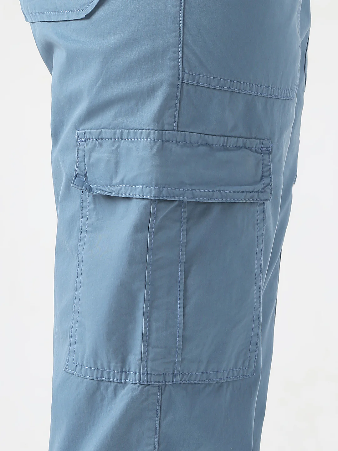 Women Bel Air Blue Mid-Rise Cargo - Image 5