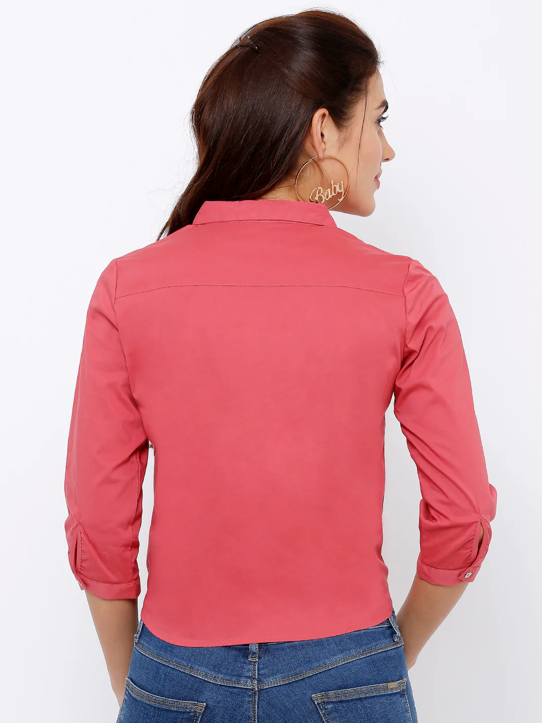 Women Berry Slim Shirt - Image 3
