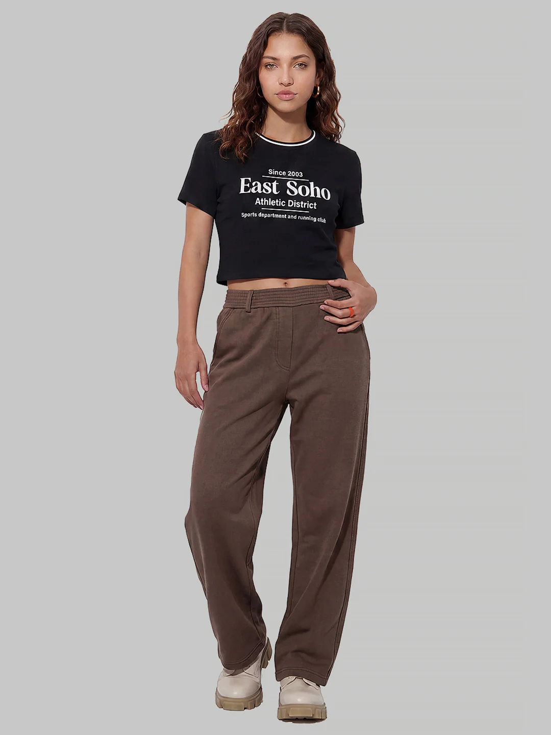 Women Black Genz Tees - Image 4