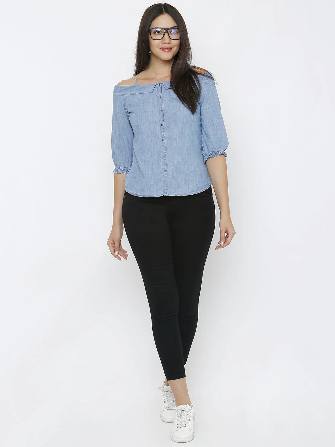 Women Black High-Rise Skinny Jeans
