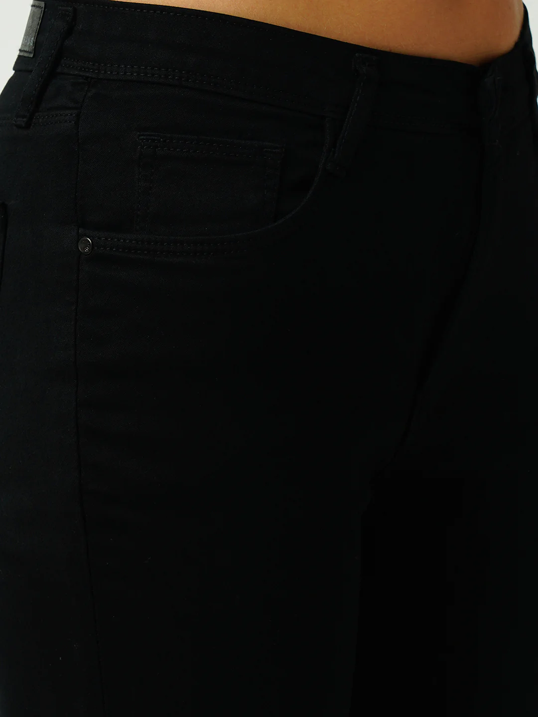 Women Black High-Rise Slimming Skinny Jeans - Image 5