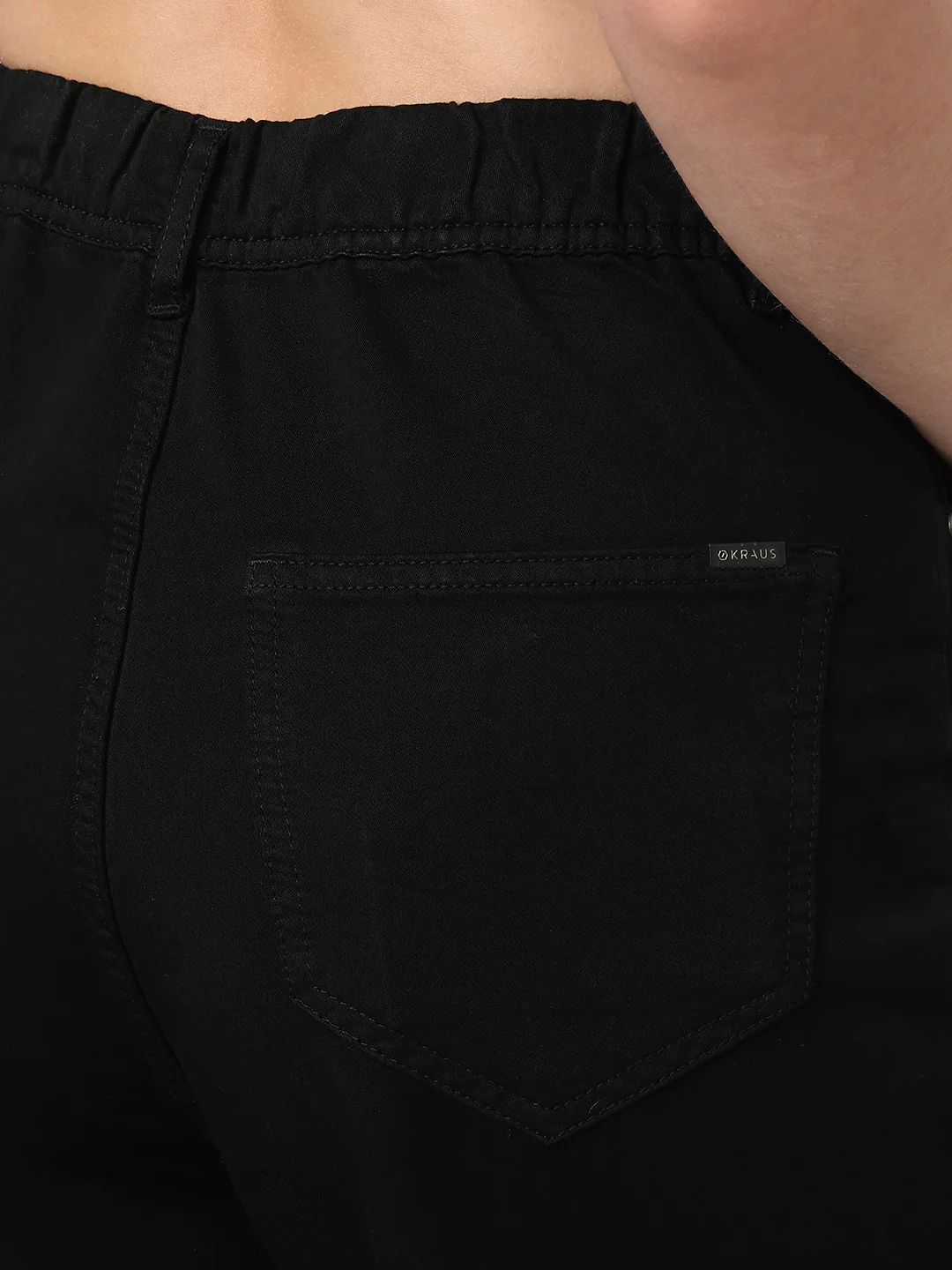Women Black High-Rise Wide Leg Jeans - Image 7