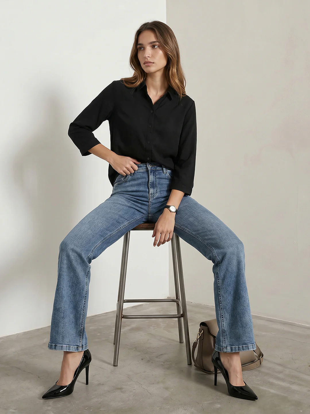 Women Black Shirt