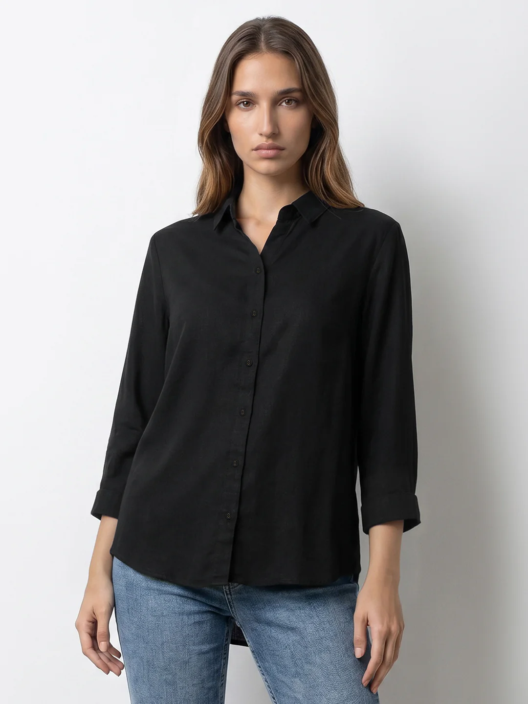 Women Black Shirt - Image 2