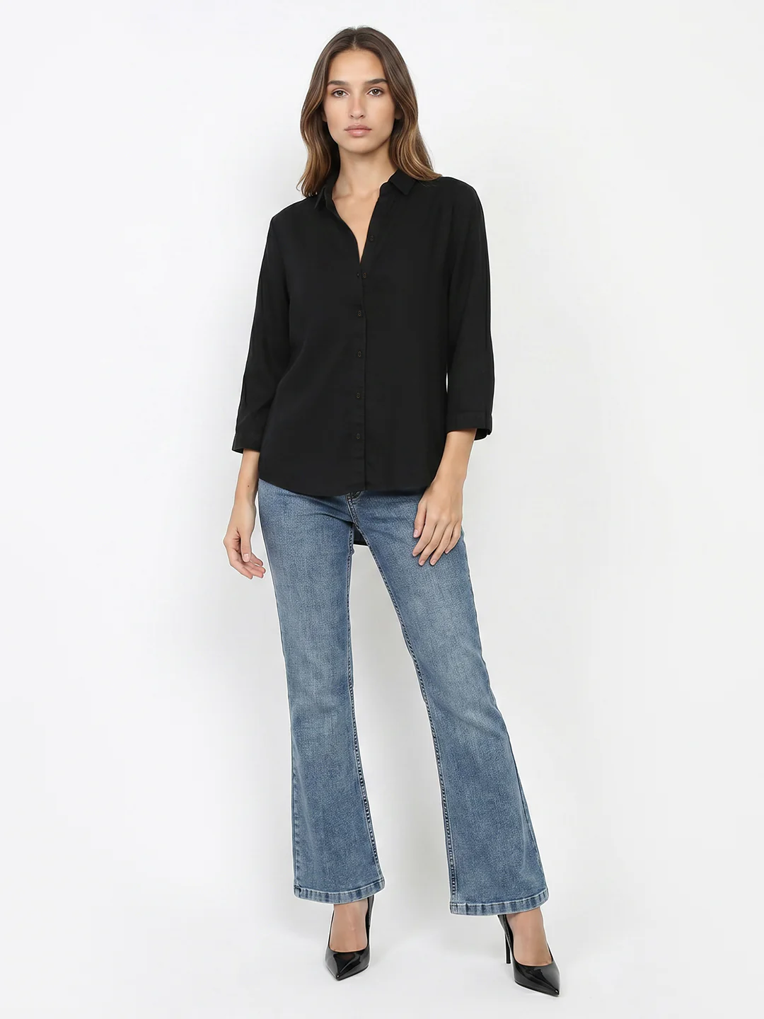 Women Black Shirt - Image 4