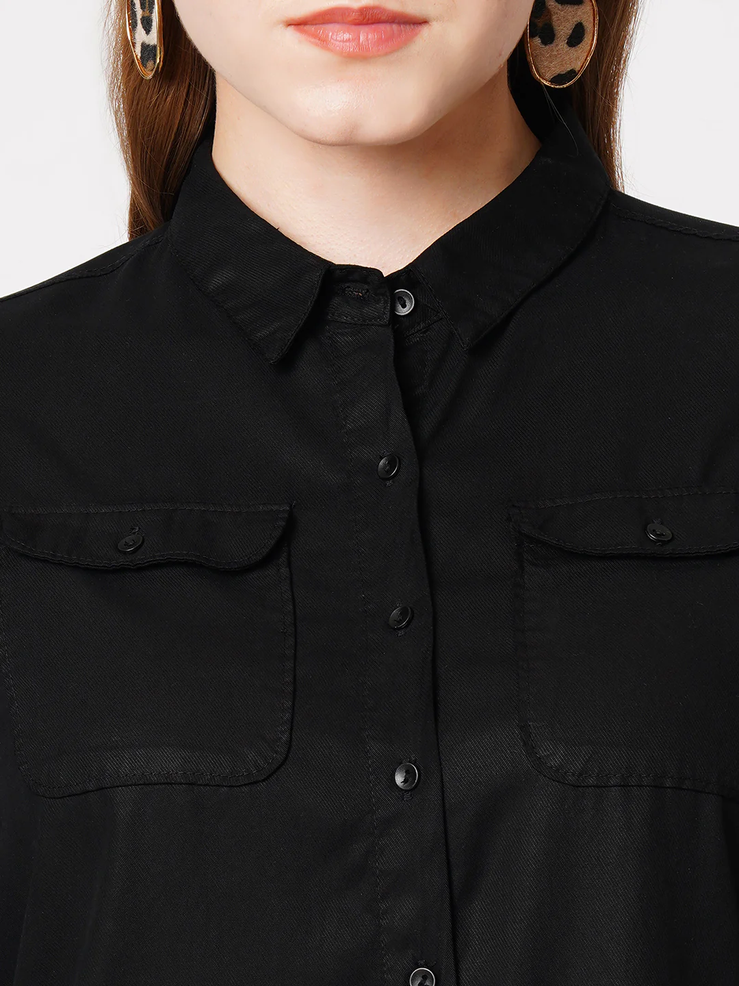 Women Black Shirt - Image 5