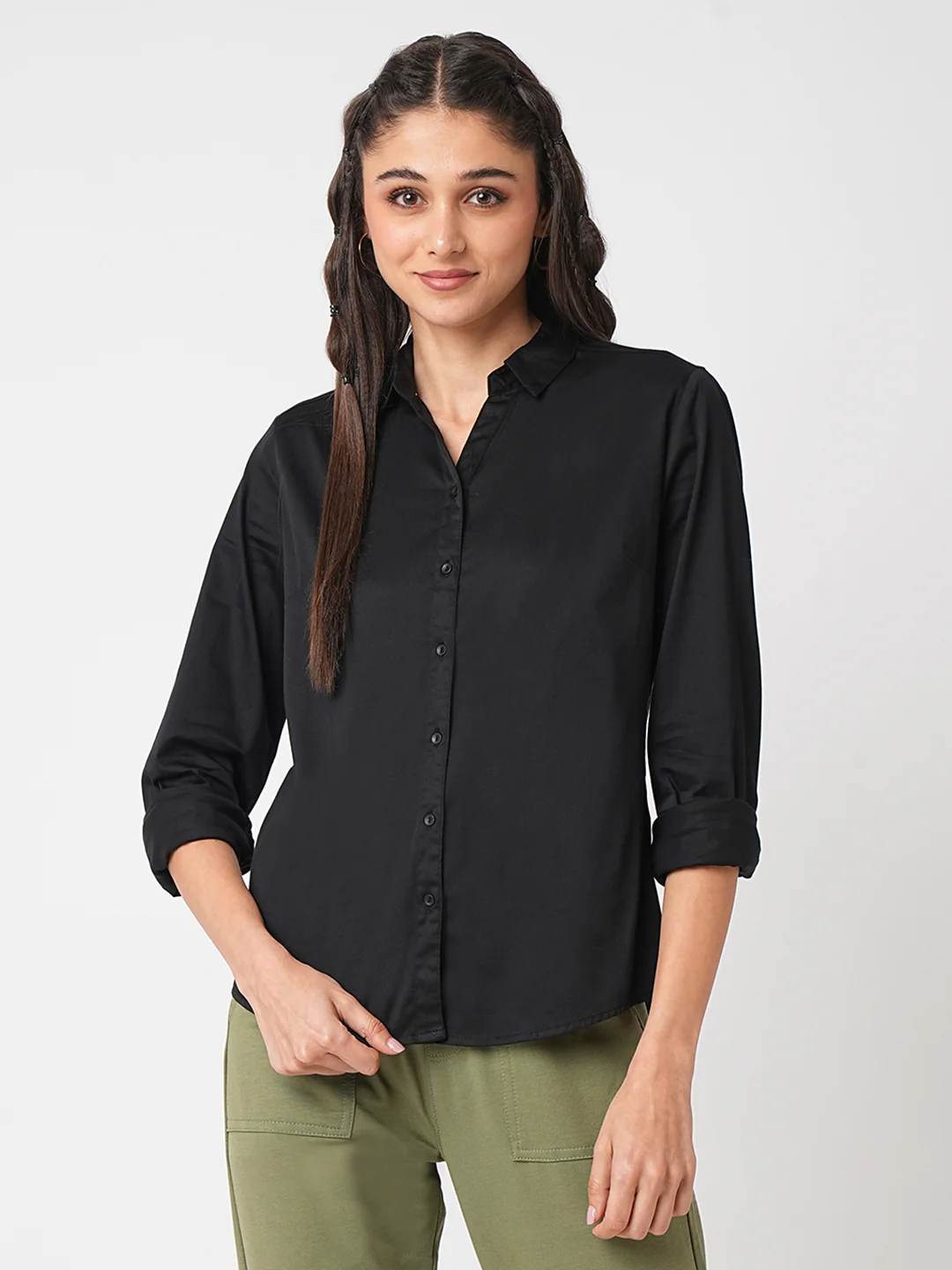 Women Black Shirt - Image 2