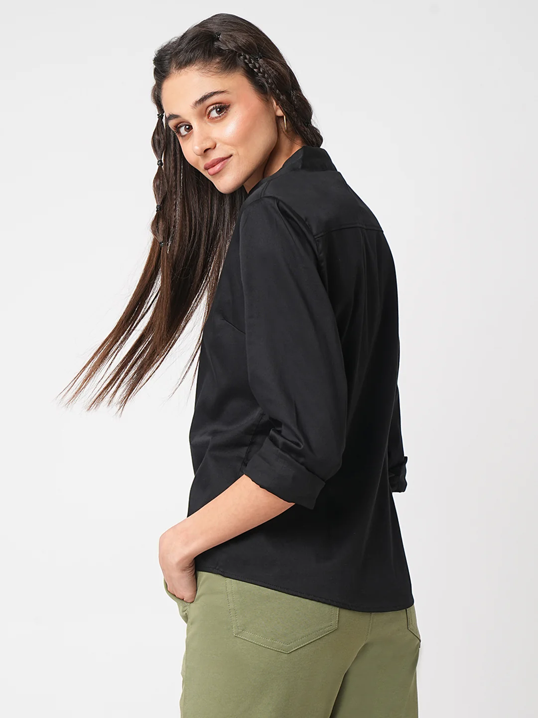 Women Black Shirt - Image 3