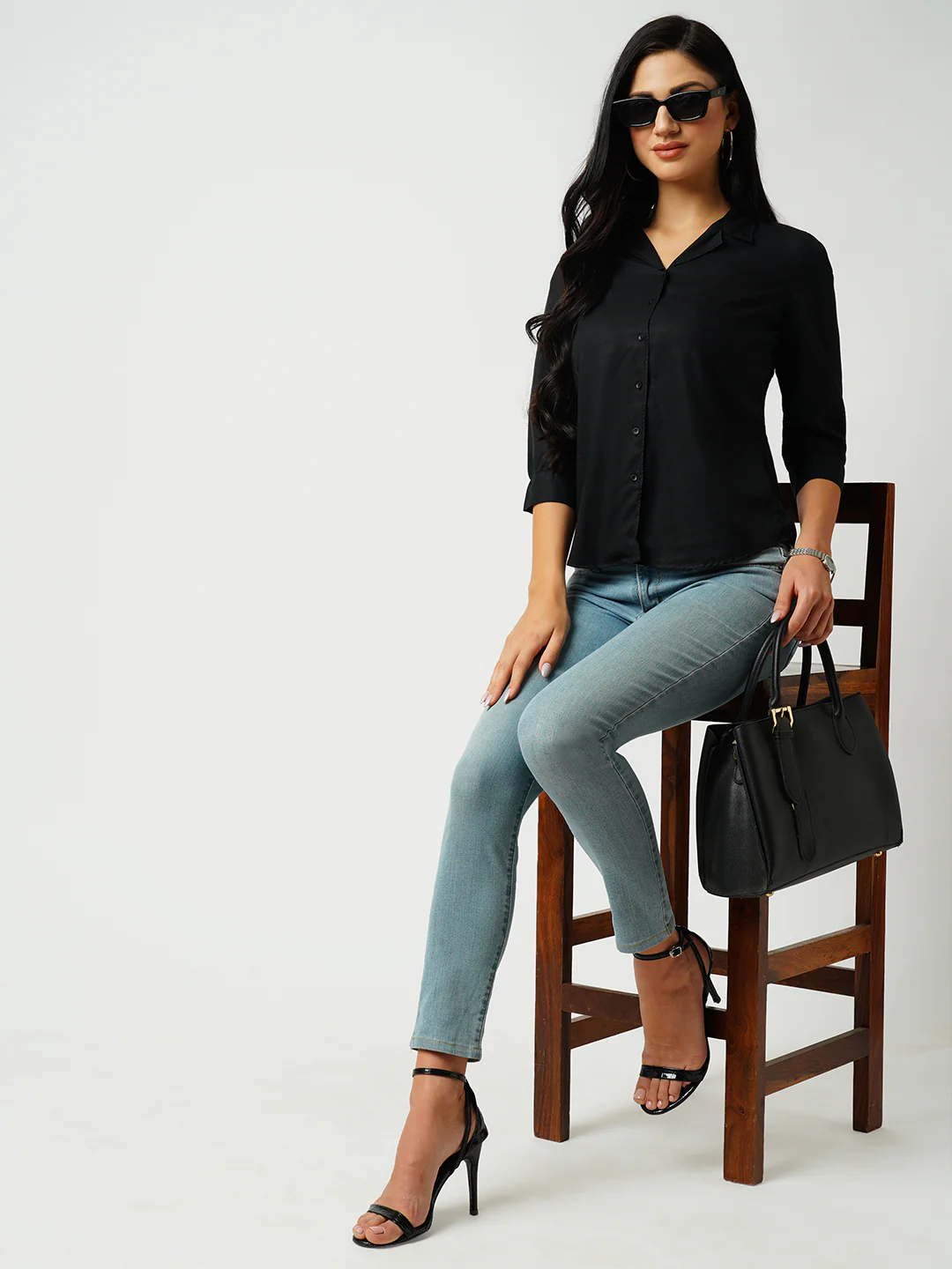 Women Black Shirt