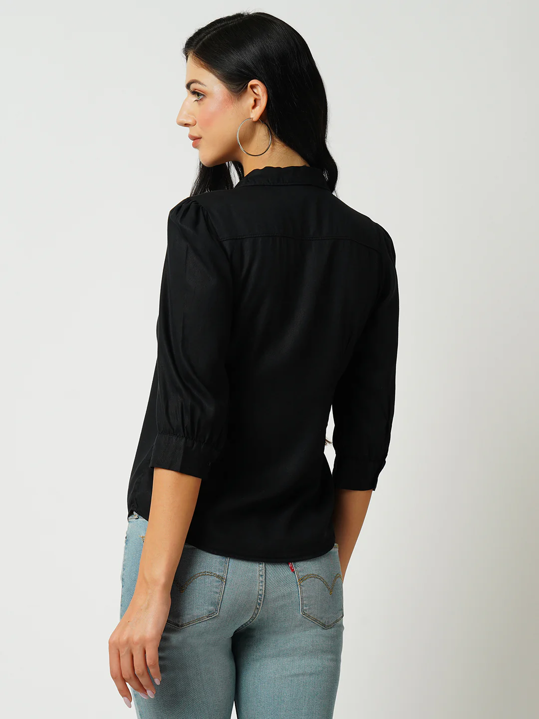 Women Black Shirt - Image 3