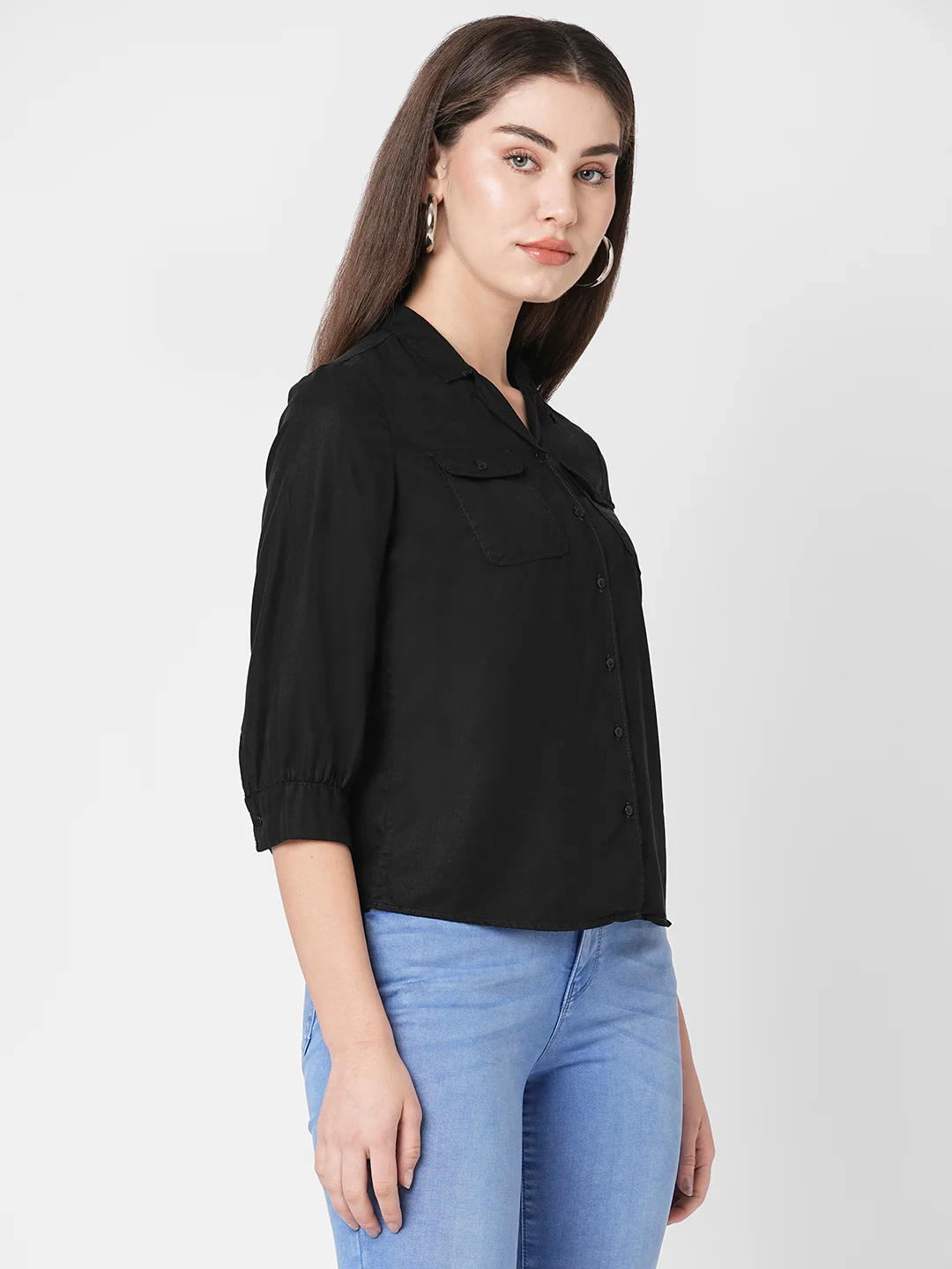 Women Black Shirt - Image 3