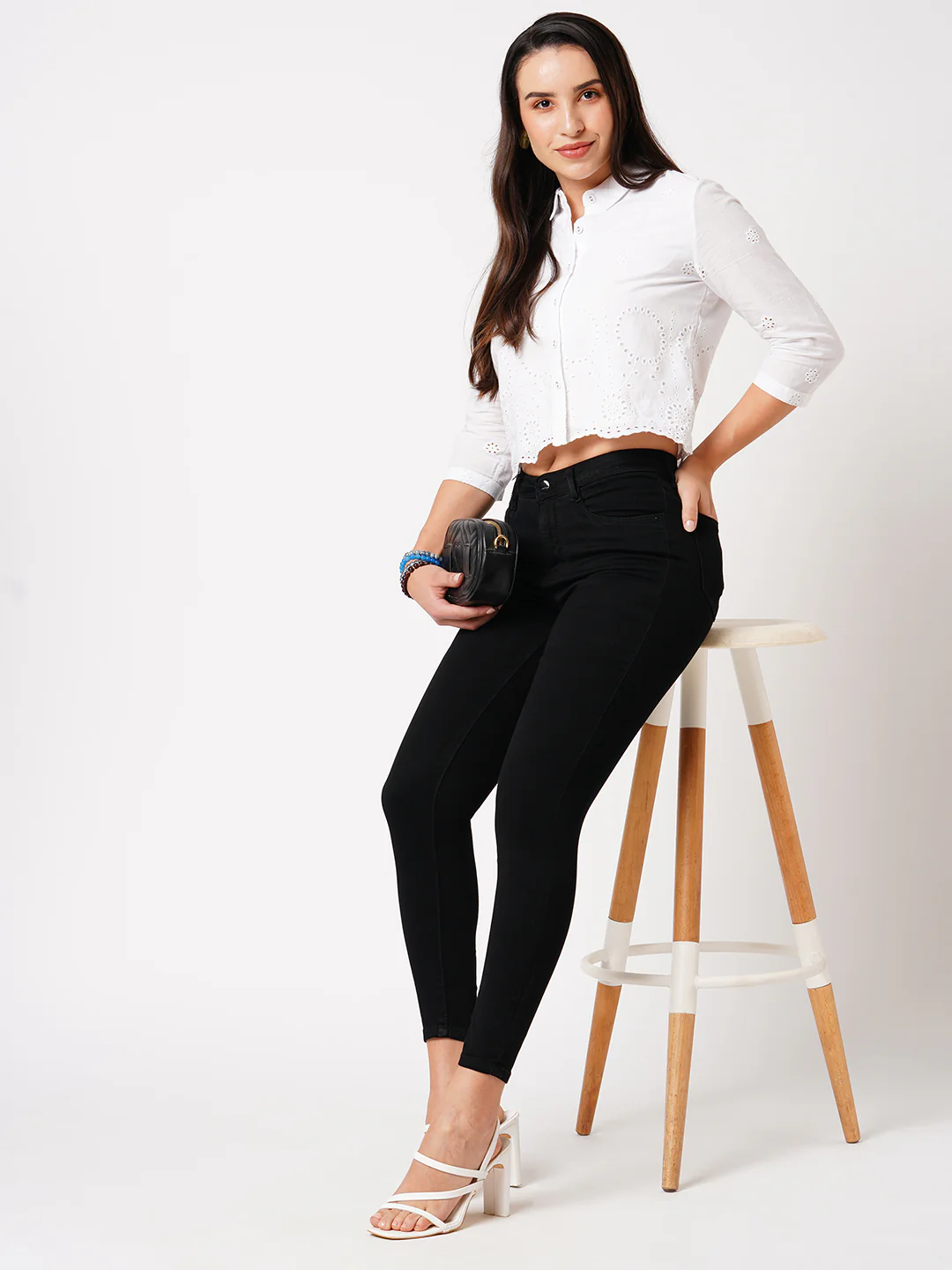 Women Black Slimming Skinny Jeans
