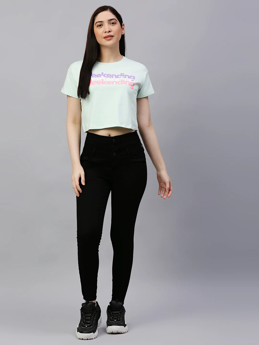 Women Black Super High-Rise Super Skinny Jeans
