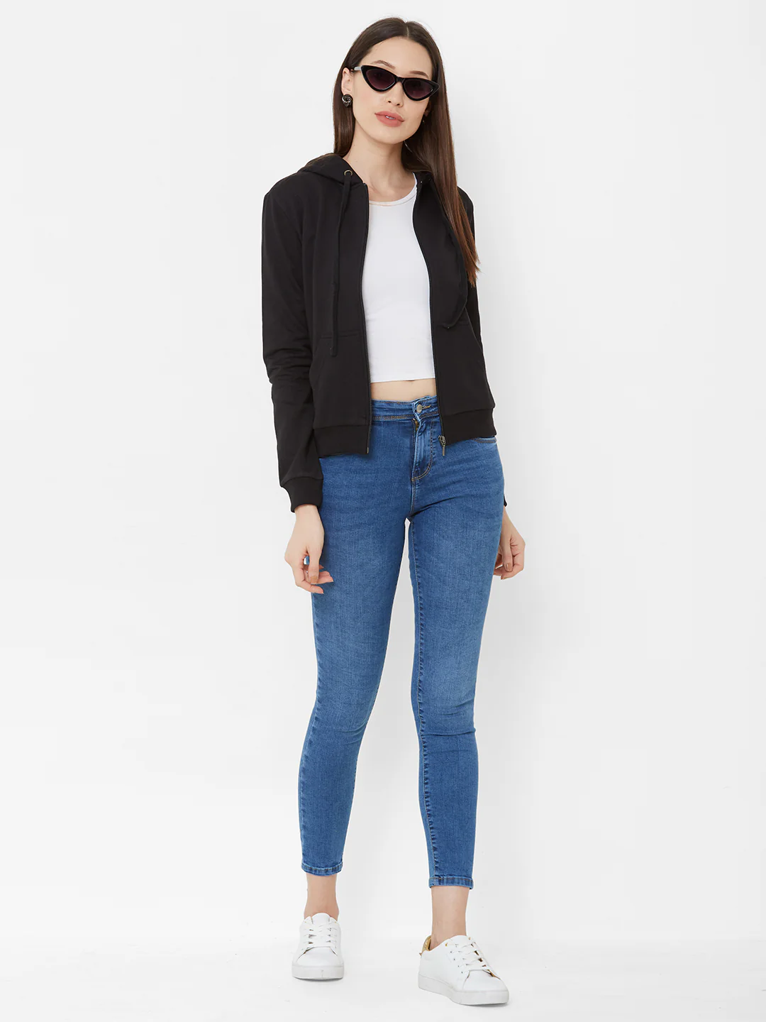Women Black Sweatshirt