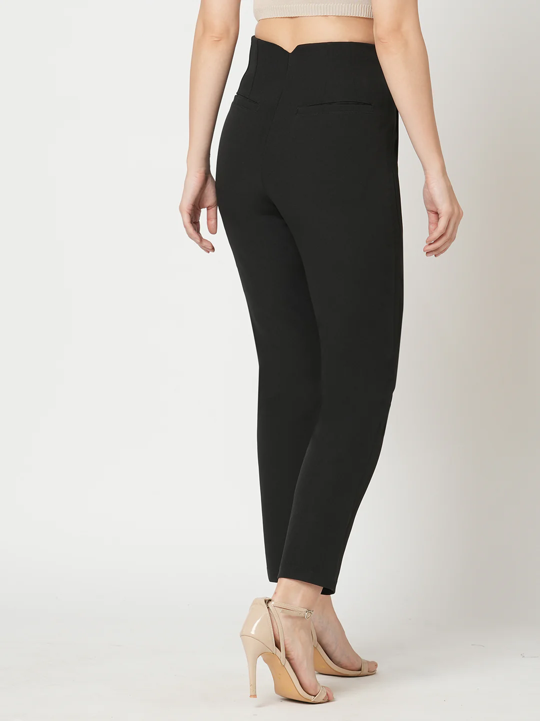 Women Black Trousers - Image 3