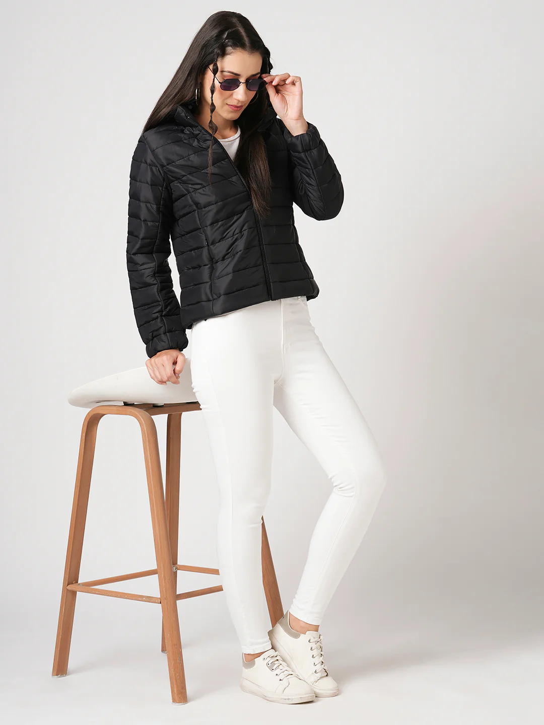 Women Black Winter Jacket