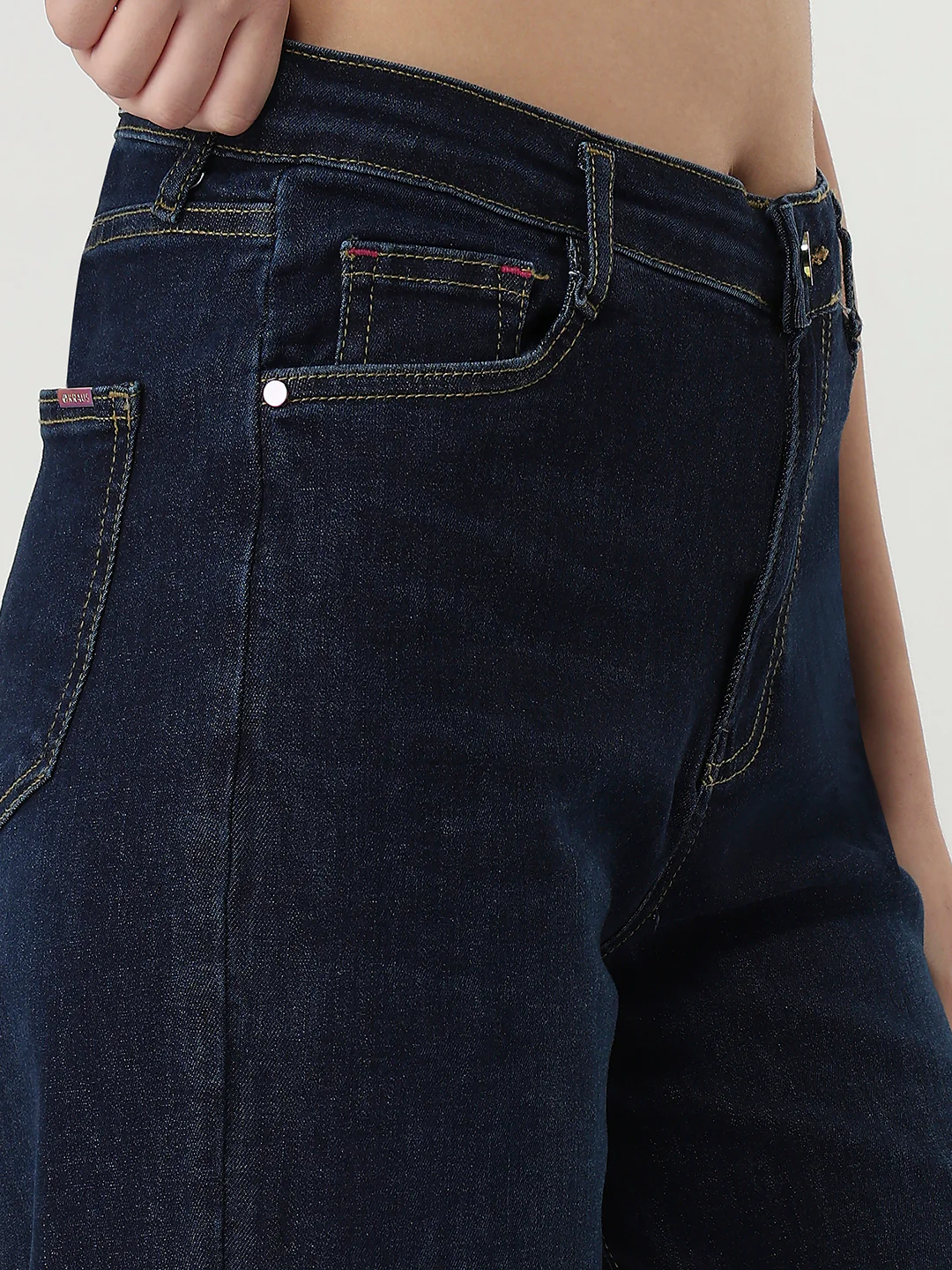 Women Blue High-Rise Baggy Fit Jeans - Image 6