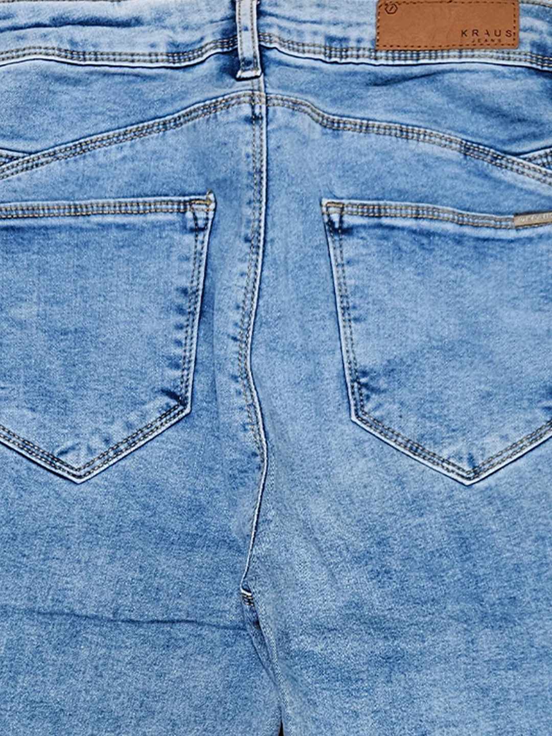 Women Blue High-Rise Capri - Image 5