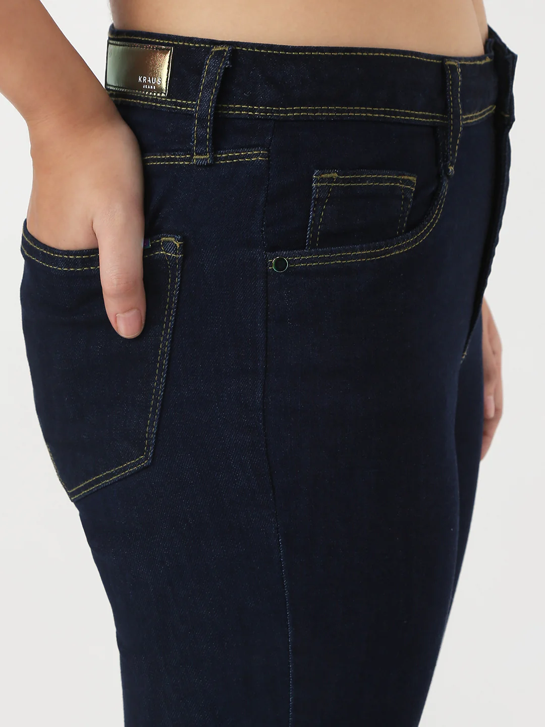 Women Blue High-Rise Flare Jeans - Image 6