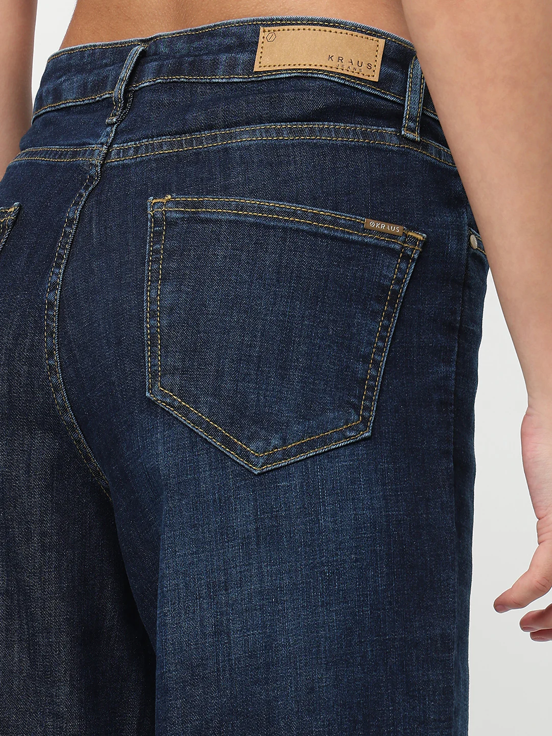Women Blue High-Rise Flare Jeans - Image 7
