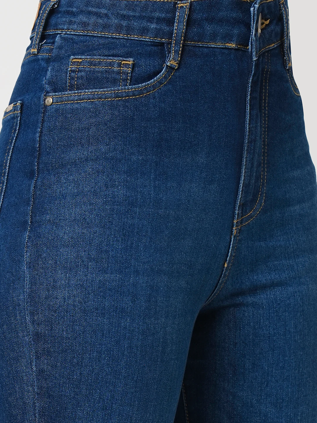 Women Blue High-Rise Loose Straight Fit Jeans - Image 5