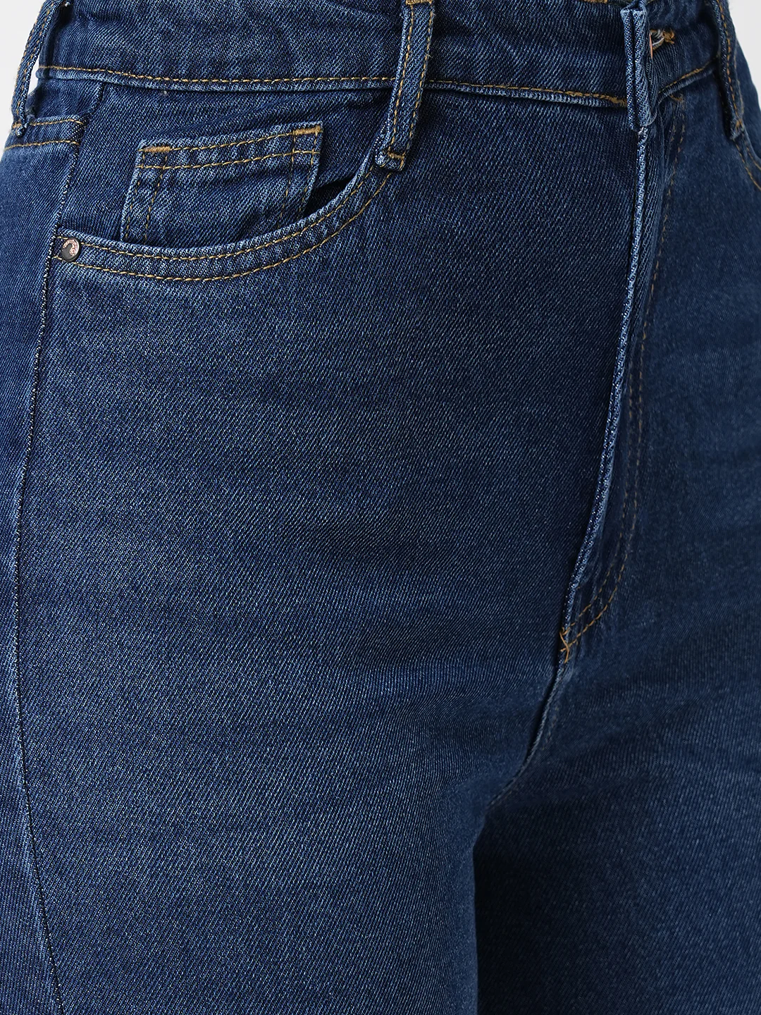 Women Blue High-Rise Loose Straight Fit Jeans - Image 5